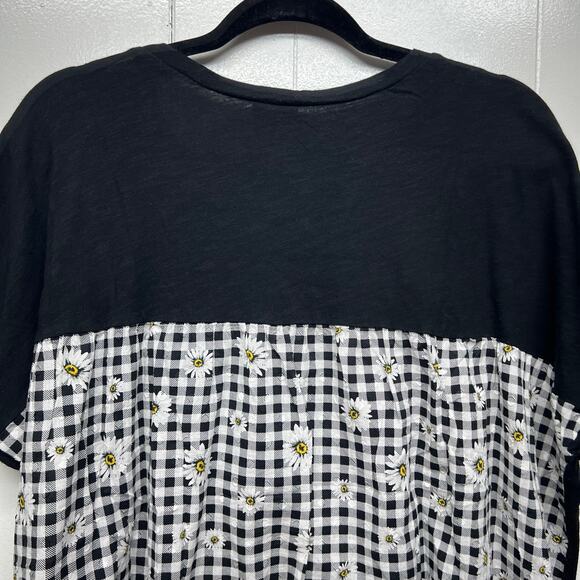 Torrid Womens Top 2X Daisy Floral Everyday Wear Workwear Comfort Relaxed Stretch - Picture 5 of 10